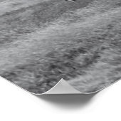 Farms | BW American Flag Barn Scene Poster (Hoek)