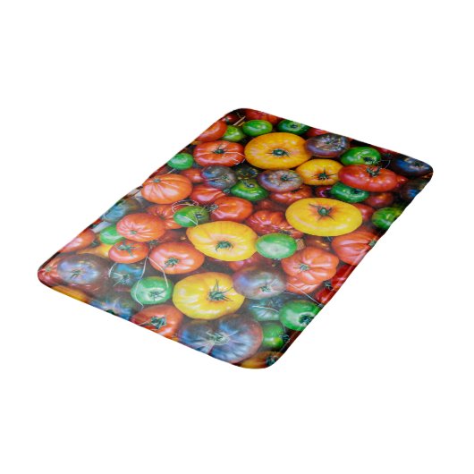 Farms Colorful Tomato Harvest Badmat (Gekanteld)