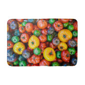Farms Colorful Tomato Harvest Badmat (Voorkant)