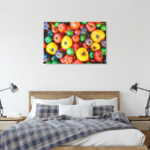 Farms Colorful Tomato Harvest Canvas Afdruk (Insitu (Slaapkamer))