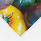 Farms Colorful Tomato Harvest Fleece Deken (Hoek)