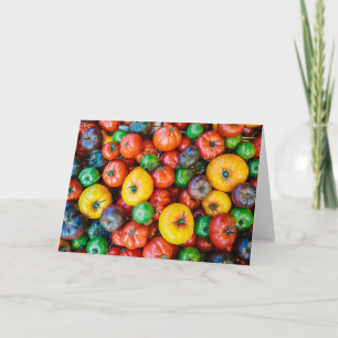 Farms Colorful Tomato Harvest Kaart
