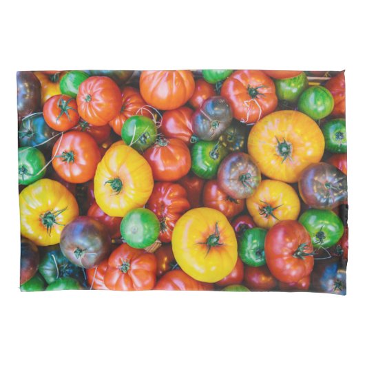 Farms | Colorful Tomato Harvest Kussensloop (Voorkant)