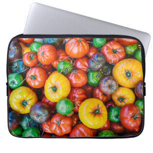 Farms Colorful Tomato Harvest Laptop Sleeve