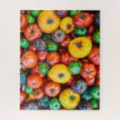 Farms Colorful Tomato Harvest Legpuzzel (Verticaal)