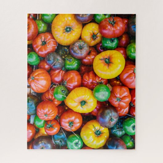 Farms Colorful Tomato Harvest Legpuzzel (Verticaal)
