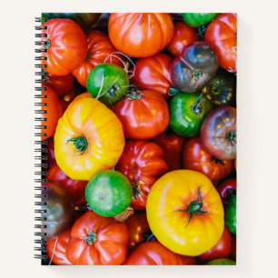 Farms Colorful Tomato Harvest Notitieboek