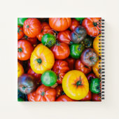 Farms Colorful Tomato Harvest Notitieboek (Achterkant)