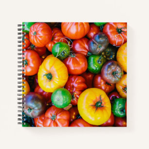Farms Colorful Tomato Harvest Notitieboek