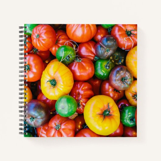 Farms Colorful Tomato Harvest Notitieboek (Voorkant)