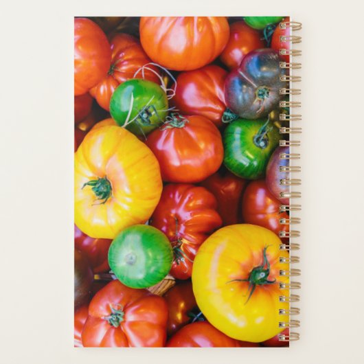 Farms | Colorful Tomato Harvest Planner (Achterkant)
