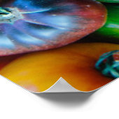 Farms Colorful Tomato Harvest Poster (Hoek)