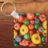 Farms Colorful Tomato Harvest Sleutelhanger (Voorkant)