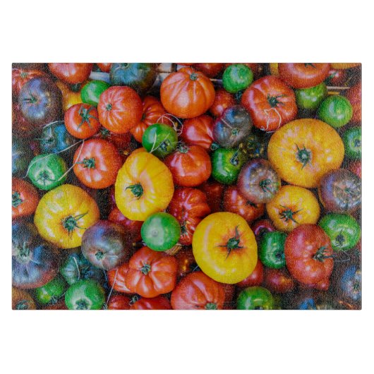 Farms Colorful Tomato Harvest Snijplank (Voorkant)