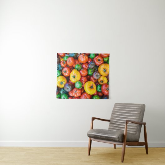 Farms | Colorful Tomato Harvest Wandkleed (In Situ (horizontaal))