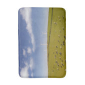 Farms | Cows Near Windmill Farm Badmat (Voorkant Verticaal)