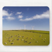 Farms | Cows Near Windmill Farm Muismat (Voorkant)