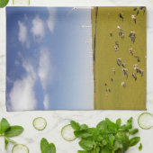 Farms | Cows Near Windmill Farm Theedoek (Gevouwen)