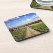 Farms English Countryside Dirt Road Bier Onderzetter (Linkerzijde)