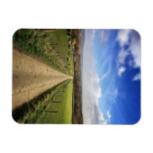 Farms English Countryside Dirt Road Magneet (Horizontaal)