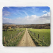 Farms English Countryside Dirt Road Muismat (Voorkant)