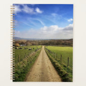Farms English Countryside Dirt Road Planner (Voorkant)