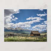 Farms | Farm Below the Colorado Mountains Briefkaart (Voorkant)