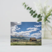 Farms | Farm Below the Colorado Mountains Briefkaart (Staand voorkant)