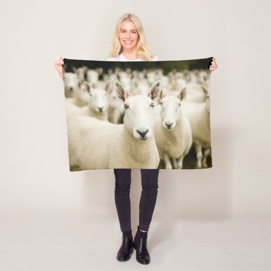Farms | Herd of Sheep Fleece Deken (In situ)