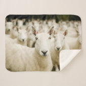 Farms | Herd of Sheep Sherpa Deken (Voorkant (horizontaal))