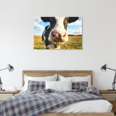 Farms | Holstein Cow Chewing Canvas Afdruk (Insitu (Slaapkamer))