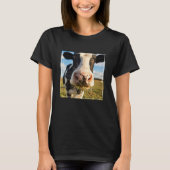 Farms | Holstein Cow Chewing T-shirt (Voorkant)