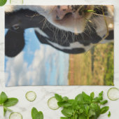 Farms | Holstein Cow Chewing Theedoek (Gevouwen)