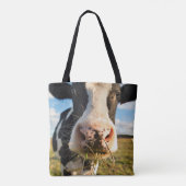 Farms | Holstein Cow Chewing Tote Bag (Achterkant)