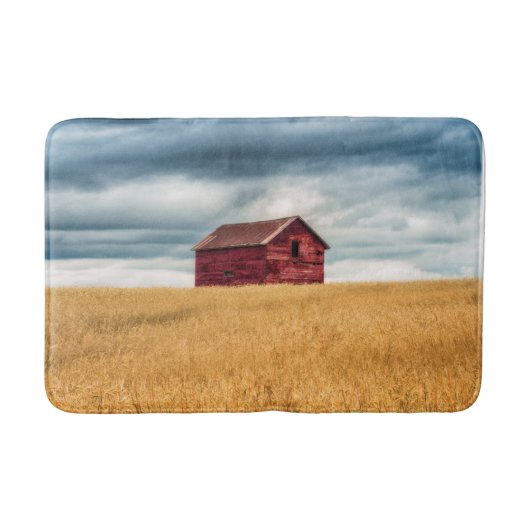 Farms | Old Red Barn Badmat (Voorkant)