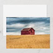 Farms | Old Red Barn Bedankkaart (Voorkant / Achterkant)
