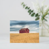Farms | Old Red Barn Briefkaart (Staand voorkant)