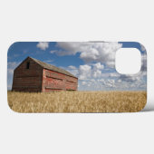 Farms | Old Red Barn in Wheat Field Case-Mate iPhone Case (Achterkant (horizontaal))