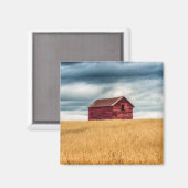 Farms | Old Red Barn Magneet (Voorkant / Achterkant)