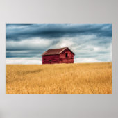 Farms | Old Red Barn Poster (Voorkant)