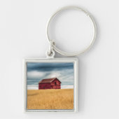 Farms | Old Red Barn Sleutelhanger (Voorkant)