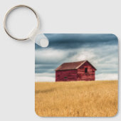 Farms | Old Red Barn Sleutelhanger (Voorkant)
