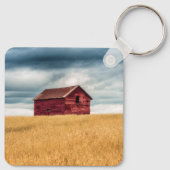 Farms | Old Red Barn Sleutelhanger (Achterkant)