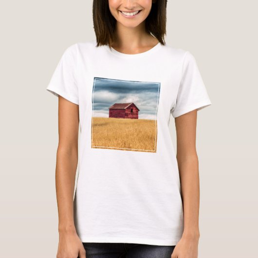 Farms | Old Red Barn T-shirt (Voorkant)