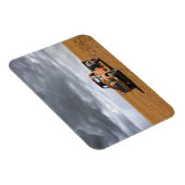 Farms Old Truck in Field Magneet (Rechterzijde)