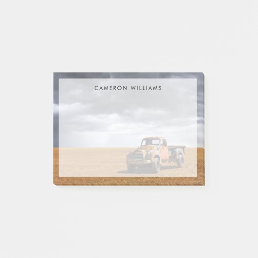 Farms Old Truck in Field Post-it® Notes (Voorkant)