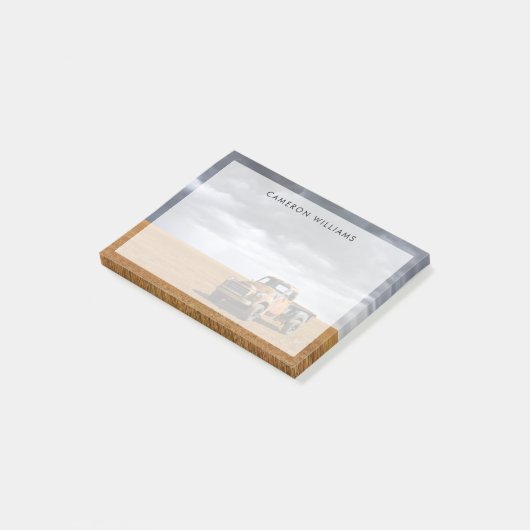 Farms Old Truck in Field Post-it® Notes (Schuin)