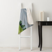 Farms Red Barn & Silo in Spring Sherpa Deken (In situ)