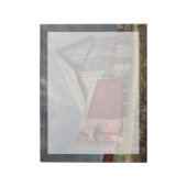 Farms | Red Wooden Barn in Michigan Notitieblok (Linkerzijde)