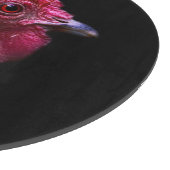 Farms | Rooster Head Shot Snijplank (Hoek)
